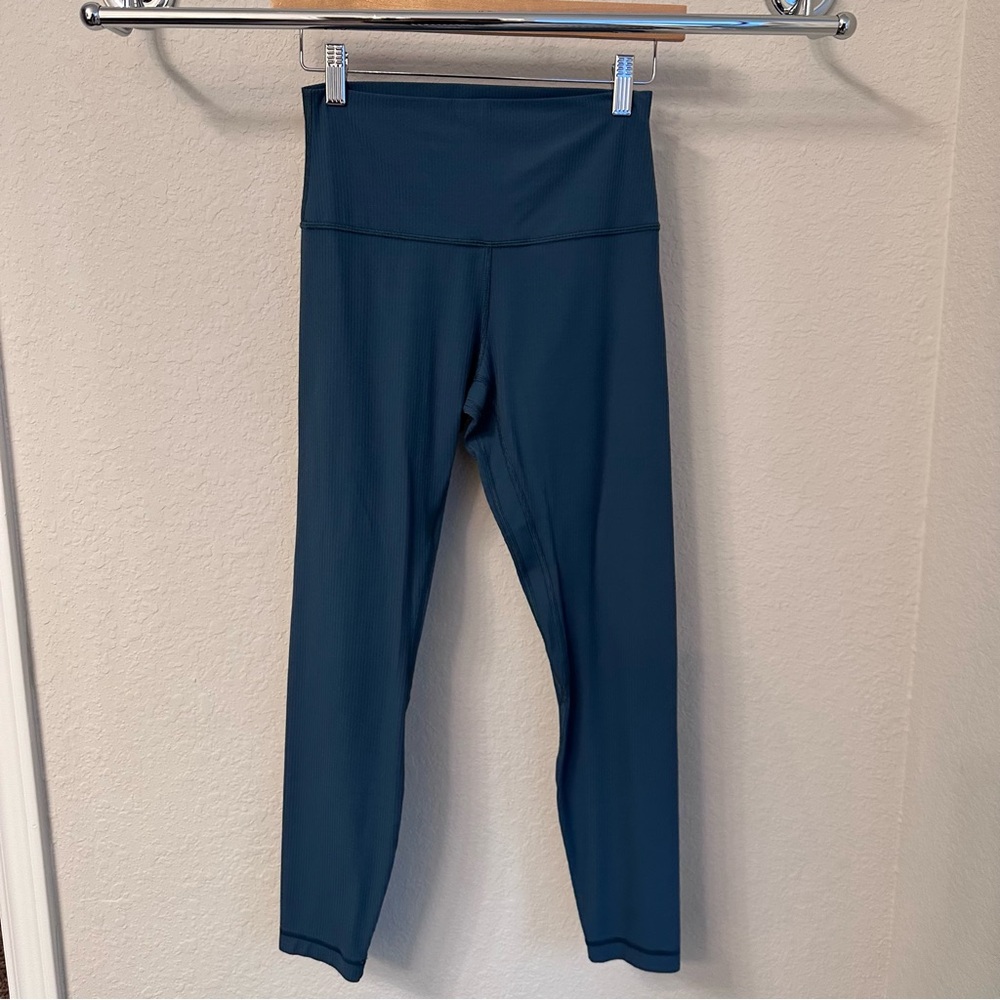 lululemon Align™ High-Rise Ribbed Pant with Pockets 25"